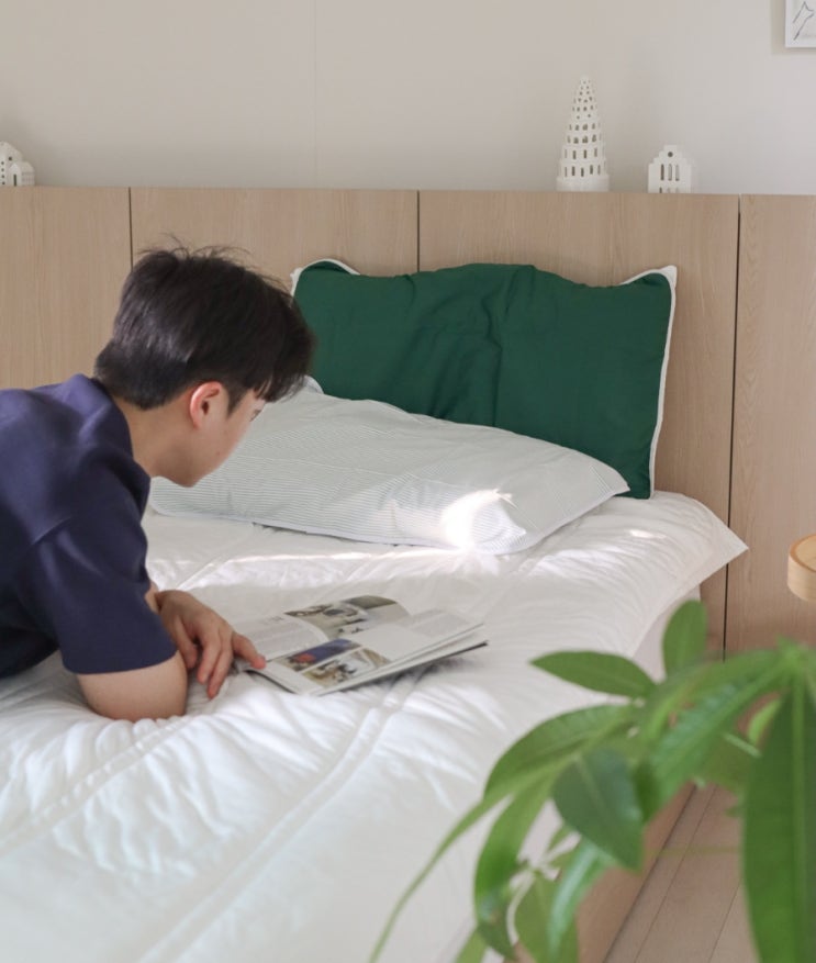 베개 세탁 귀찮다면? 밴딩 베개커버로 쉽게 관리해보세요
