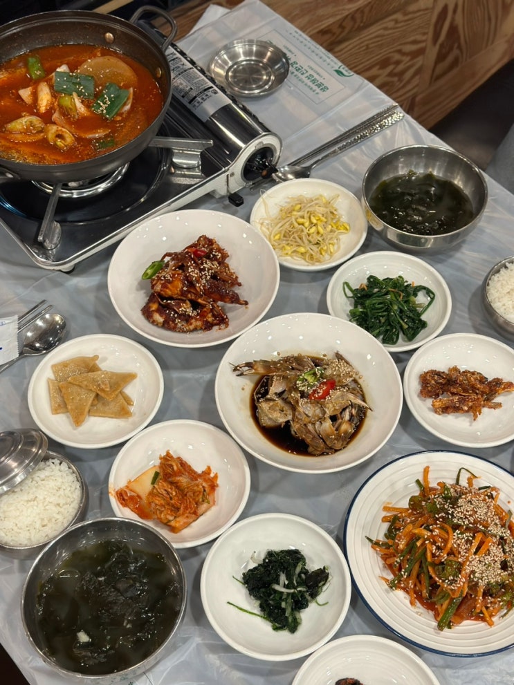 여수 종화동 맛집 여수게장 부자식당, 3미세트추천