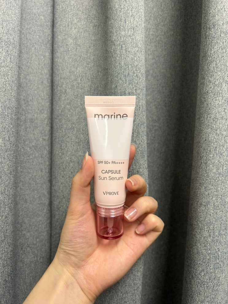 [제품 리뷰] 다이소화장품 추천 비프루브 캡슐 선세럼&무기자차 선크림 후기