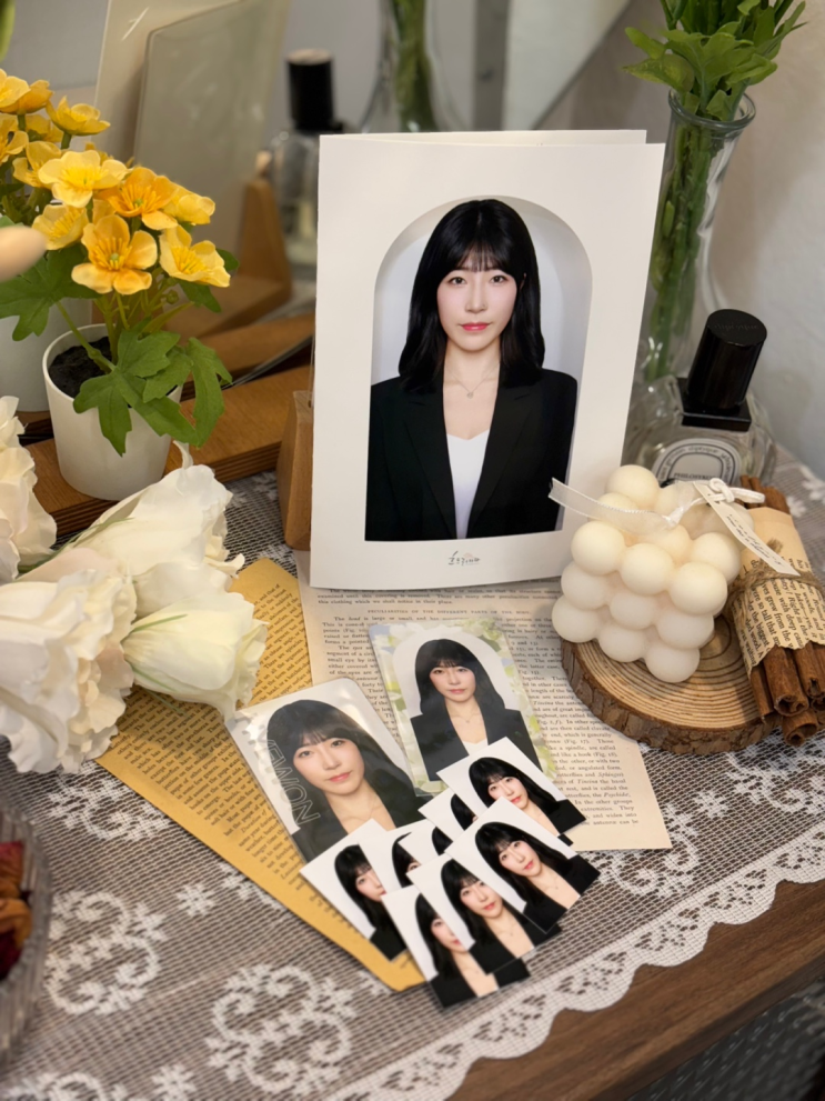 [을지로 증명사진] 흐드러지다 증명사진 촬영 후기