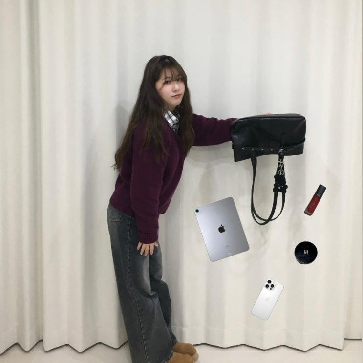 대학생 보부상 가방 아이패드 넣기 좋은 여성 가죽 숄더백