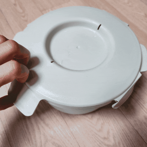 전자레인지밥솥 간편조리 칼로볼 저당밥 만들기