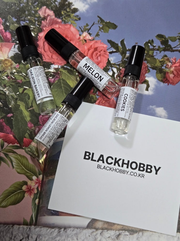 드레스퍼퓸 신기해 블랙하비 빵냄새 4ml 4종 , 빵집냄새