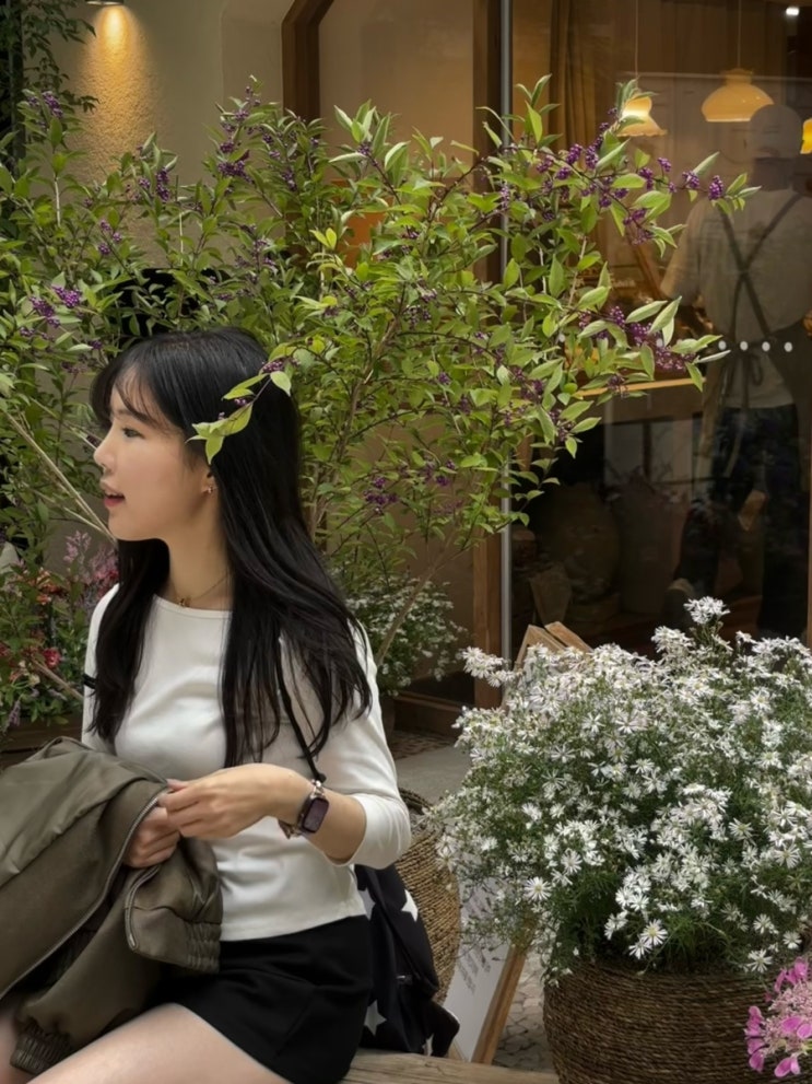 스텐다드에러ㅣ여자가 입은 스웨이드 블루종 자켓 코디 후기!