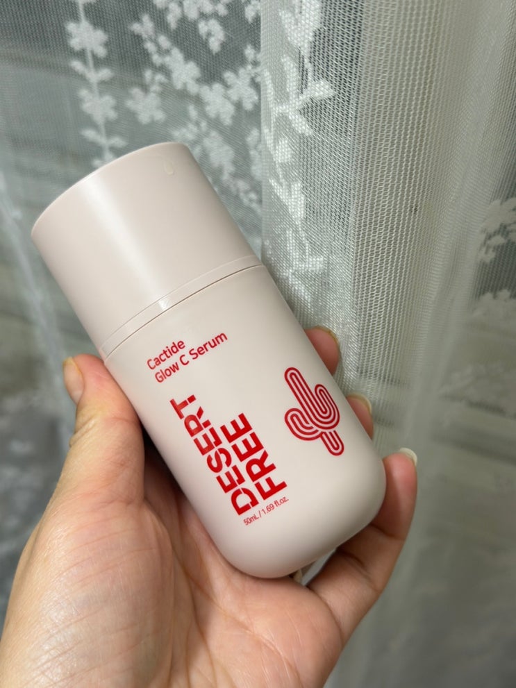 🌵Desert Free Cactide Glow C Serum✨ 슬로우에이징을 위한 빛나는 한 방울!