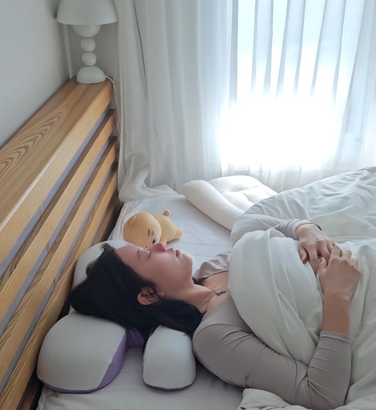 옆으로자는베개 닥터헨델 X-PILLOW 편안함이 달라~