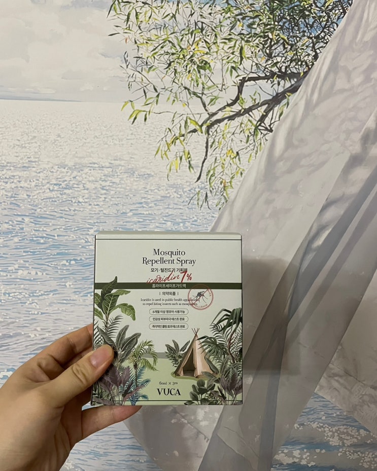 모기기피제추천 벌레퇴치 진드기퇴치제 뷰카 모기 진드기 벌레 기피제 60ml X3개입 사용후기