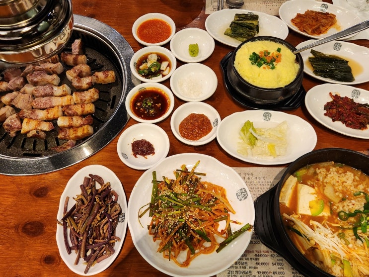 여의도 맛집 [고반식당 서여의도점] 고반 커플세트, 된장술밥, 비빔냉면 후기