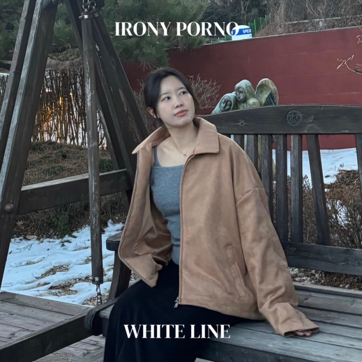 남녀공용 스웨이트 점퍼 추천 IRONYPORNO 아이러니 포르노 자켓