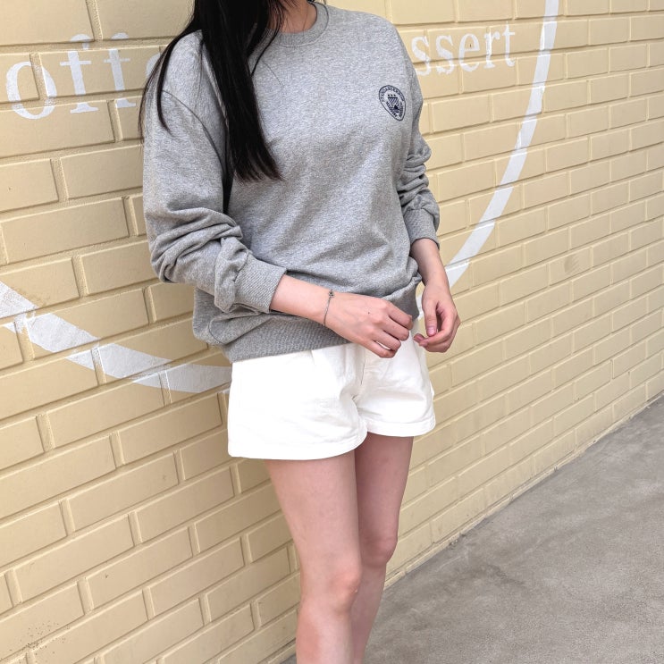 어디에든 잘 어울리는 데일리맨투맨 '스탠다드에러 IRT173 유니섹스 미니 헤리티지 앰블럼 맨투맨'