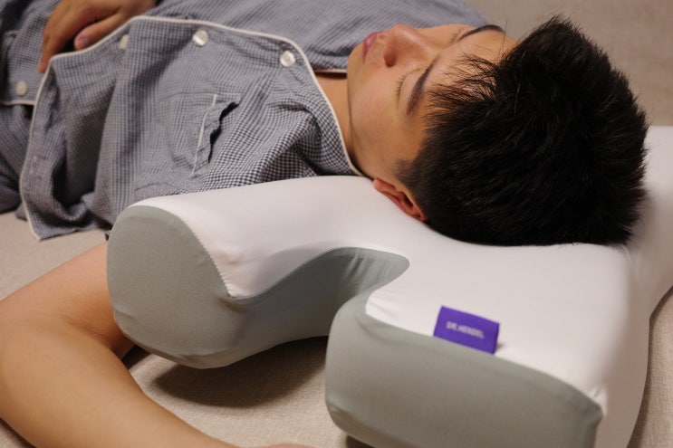 숙면의 비결! 닥터헨델 H-PILLOW, 귀눌림 방지 옆으로눕는베개로 찾은 편한베개 후기