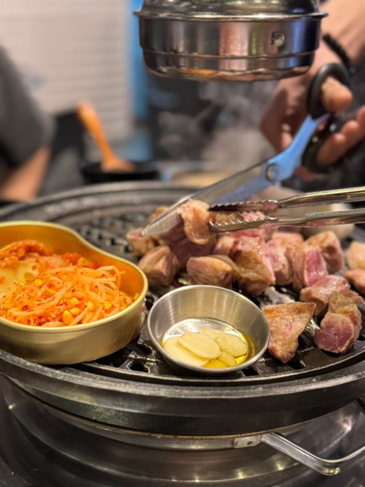 📍[수유역 맛집] 목살·항정살·갈매기살까지! 숯불화로구이 맛집 사와에서 소면된장찌개까지 완벽한 한 끼✨