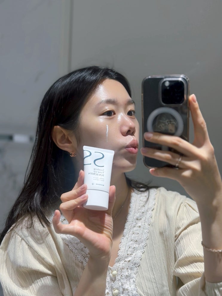 순한 가족 썬크림 자연스러운 수딩 톤업썬크림 추천 뷰다아니