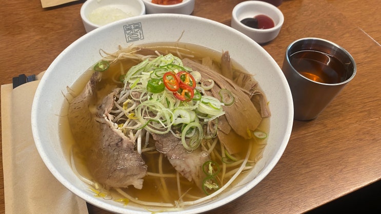 [서울/성수] 깔끔한 국물이 매력적인 한국식 쌀국수 옥자 성수점