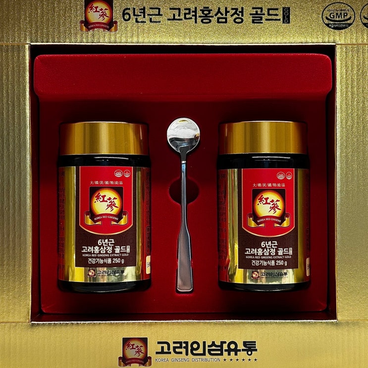 고려인삼유통 면역력 증진 6년근 홍삼정골드