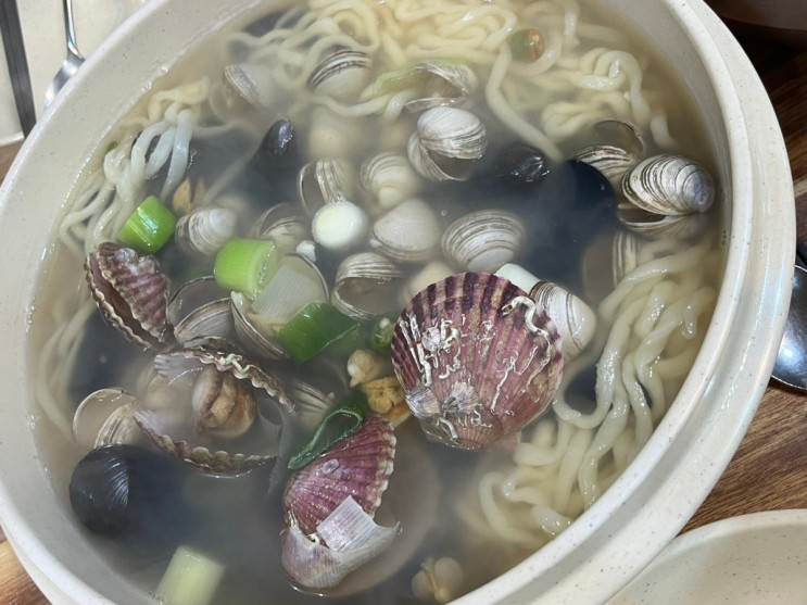'31cm 해물칼국수' 직영1호점 : 해운대 맛집 추천