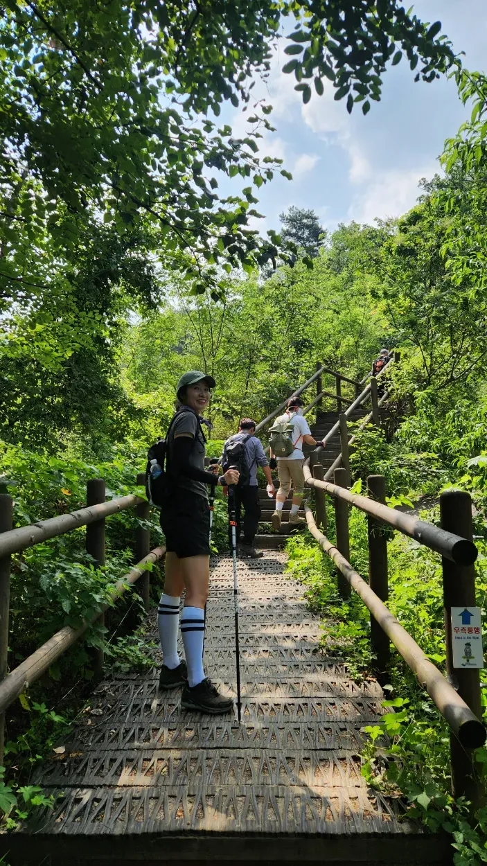 두랄류민 7075 T6 스타일리시 스톰핑 등산 스틱