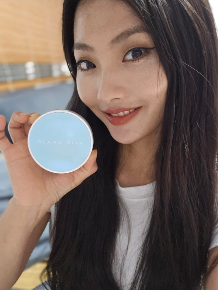 [블랑디바 워터벨벳 쿠션 후기] 동춘역올리브영에서 만난 내 인생 쿠션