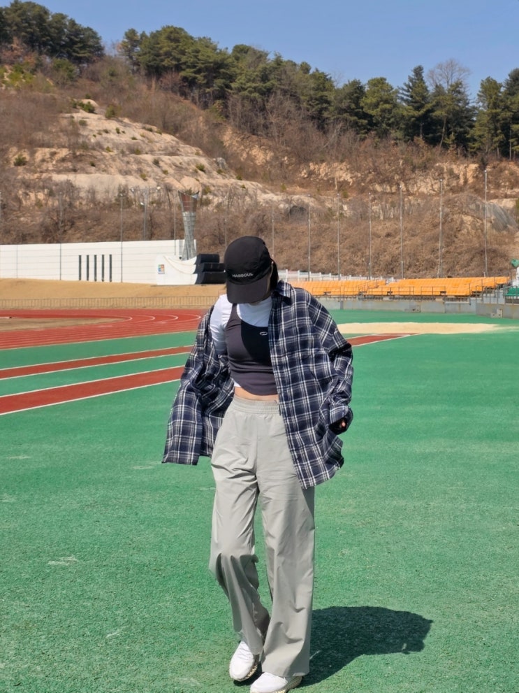 무신사 남여공용 오버핏 체크셔츠 브랜드 스탠다드에러 후기 사이즈 팁