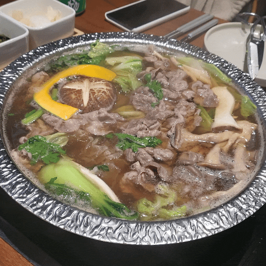 분위기 좋은 부천회식장소 신중동샤브샤브 맛집 : 샤브온담 신중동점