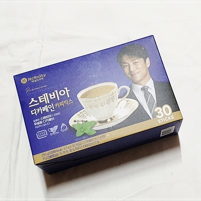맥널티 스테비아 디카페인 커피믹스 당걱정 없는 지진희커피