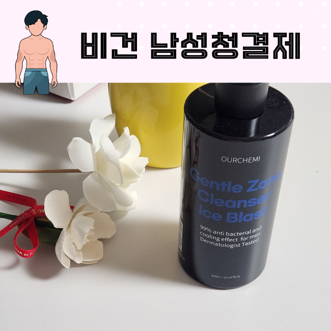 비건 남성청결제 아워케미 젠틀존 케어하는 클렌저 화장품