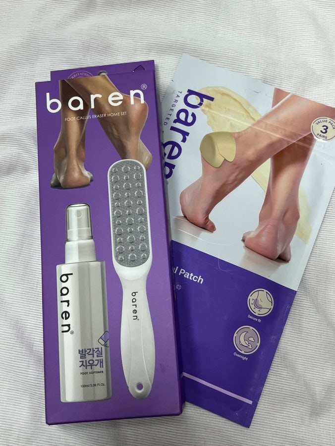 풋케어전문가 바렌 올리브영 발각질제거팩