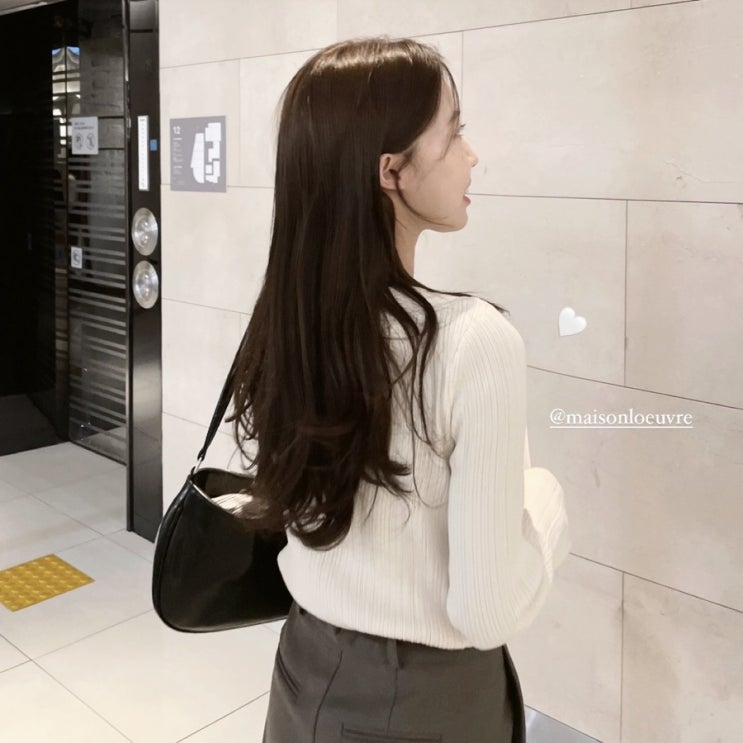 루에브르 보트넥 리뷰 I 루에브르 Asymmetric Boat-neck knit Top 보트넥 추천