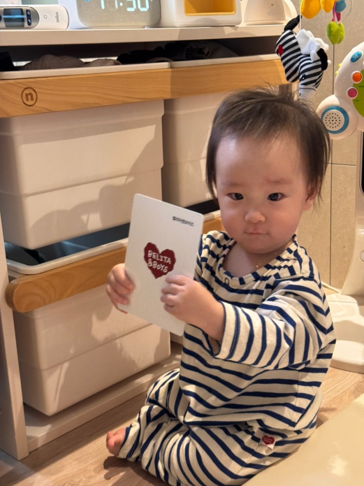 무신사 키즈_ 브랜드 낱말카드로 아기랑 놀기!