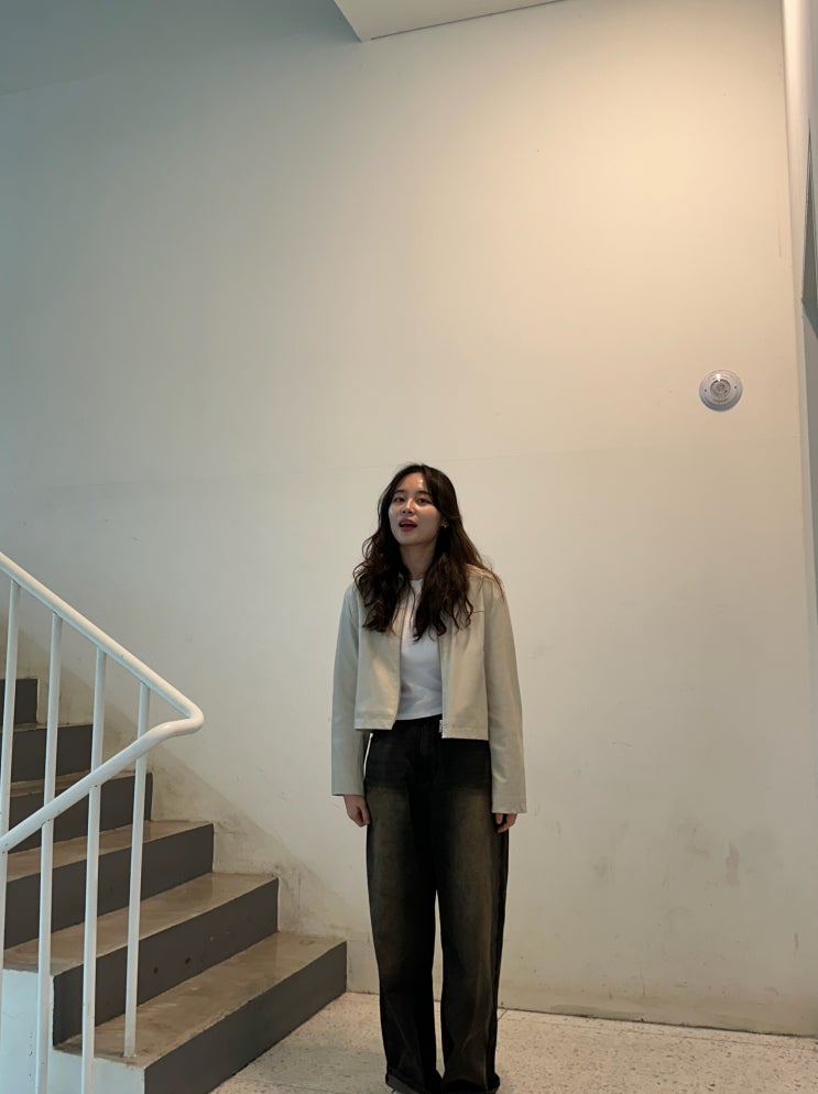 [스탠다드에러]데일리 바지 추천87-STAN168 미스티 캣샌드 워싱 와이드 데님팬츠 빈티지 옐로우 착용후기