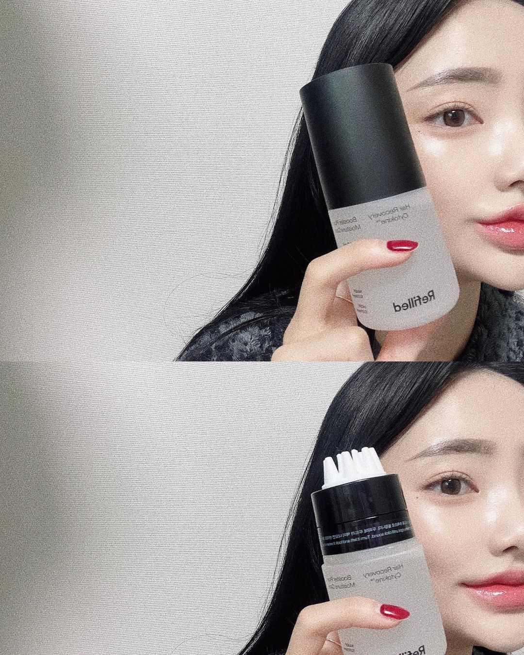 #광고 @refilled_official 리필드 헤어토닉 사이토카인 부스터 피부관리에 첫번째는 두피관리 !!! ✨ 올리브영 품절대란 ! 판매 1위 제품 ✨ 💆🏻‍♀️ 탈모증상 완화 확실한 헤어토닉 💆🏻‍♀️ 리필드 독점 성분 사이토카인… | Instagram
