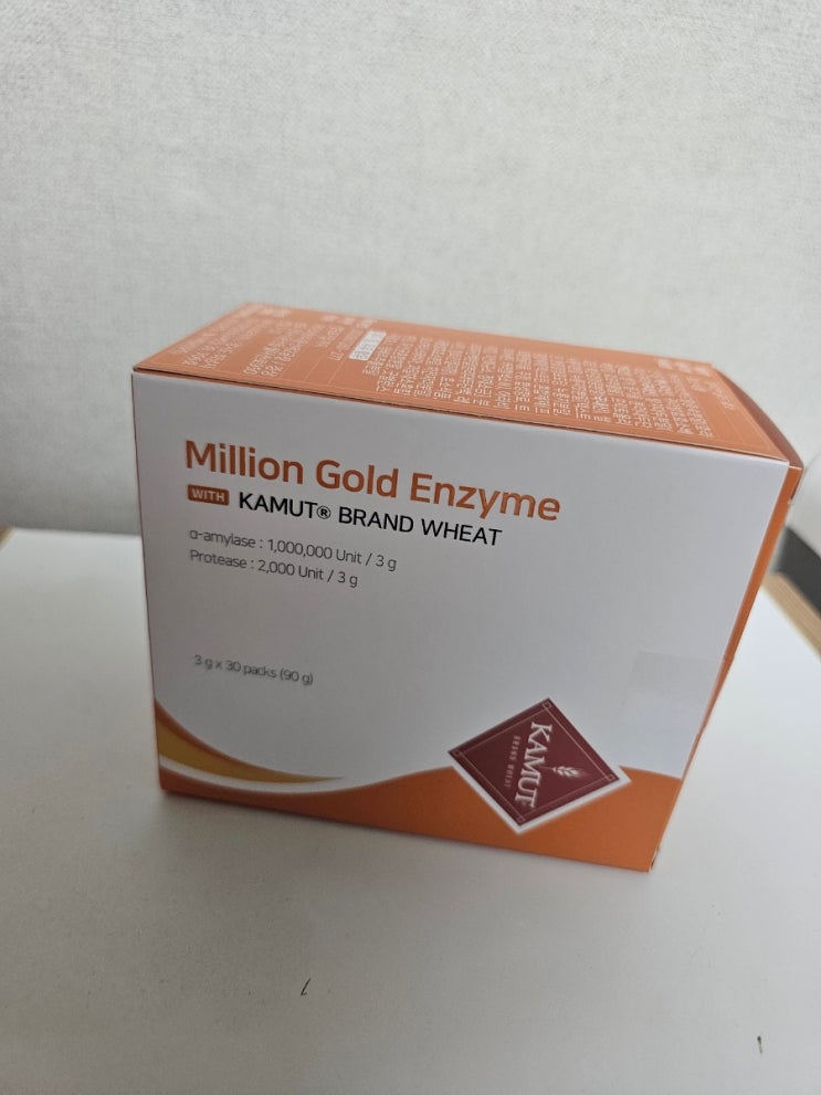 카무트효소 추천 100만 역가 수치 좋은버릇 카무트 효소