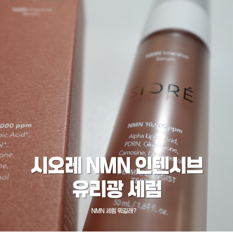 시오레 NMN 인텐시브 세럼 후기✨ 광채·탄력·리프팅, 피부 속부터 달라진 느낌
