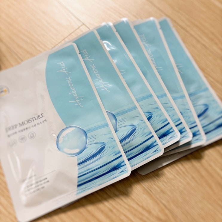 좋은 버릇 히알루론산 마스크팩으로 피부 촉촉하게 가꾸기💧