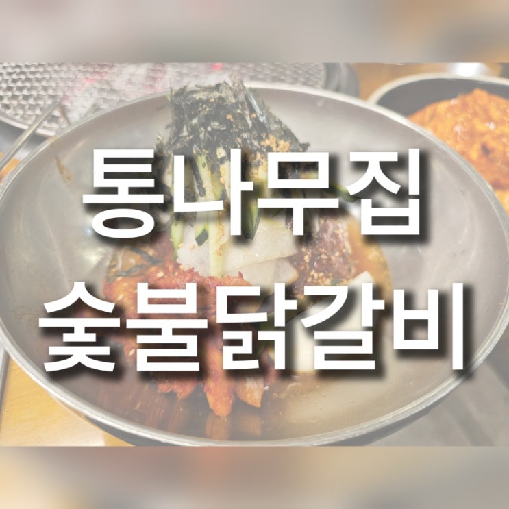 [춘천 맛집] 통나무집 숯불닭갈비