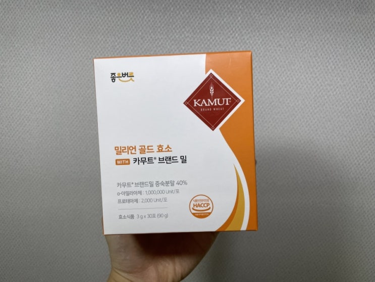 카무트효소 효능 밀리언 골드 효소 카트브랜드밀
