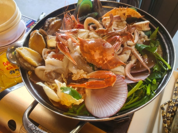 [다낭해물명가] 베트남 다낭 맛집, 한국식 얼큰 수제비해물탕