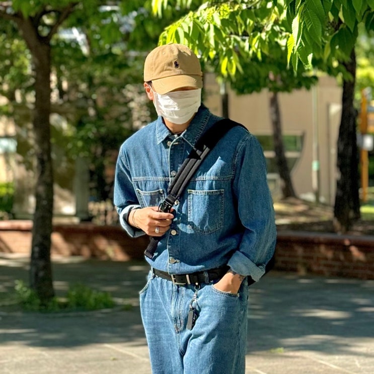 폴로 모자 추천 베이지 코튼 치노 볼캡 사이즈