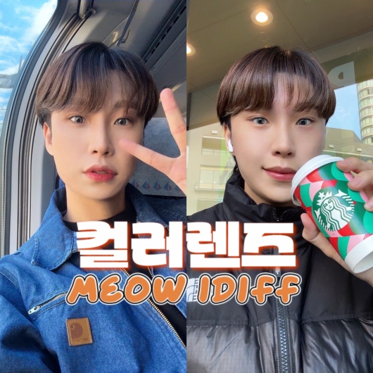 오로라렌즈 미유 MEOW IDIFF 컬러렌즈 학생렌즈 추천