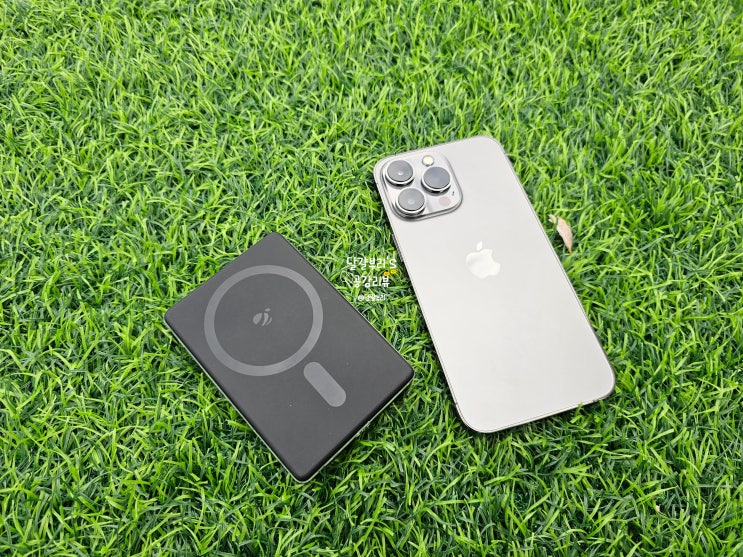 초슬림 맥세이프 보조배터리 지니비 포켓비 10000mAh
