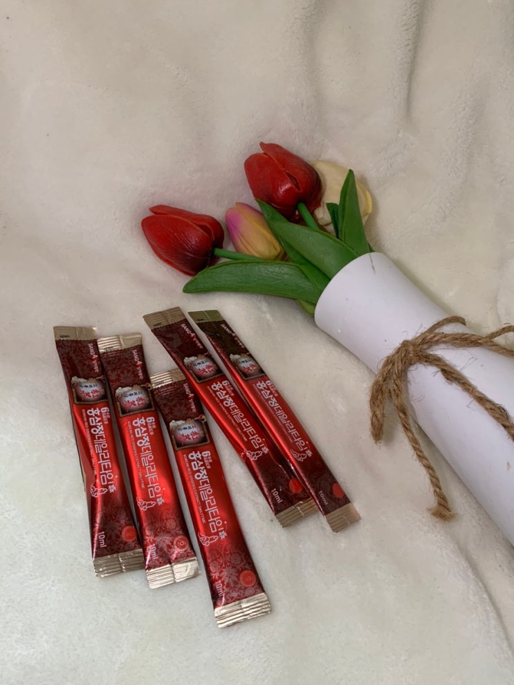 [상아제약/홍삼정] 간편하게 건강챙기고 싶을 때, 설날 선물로 최고인 홍삼스틱🎁