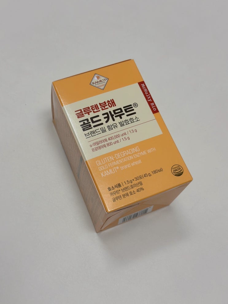 소화기능 개선, 발효효소 맥널티바이오 골드카무트