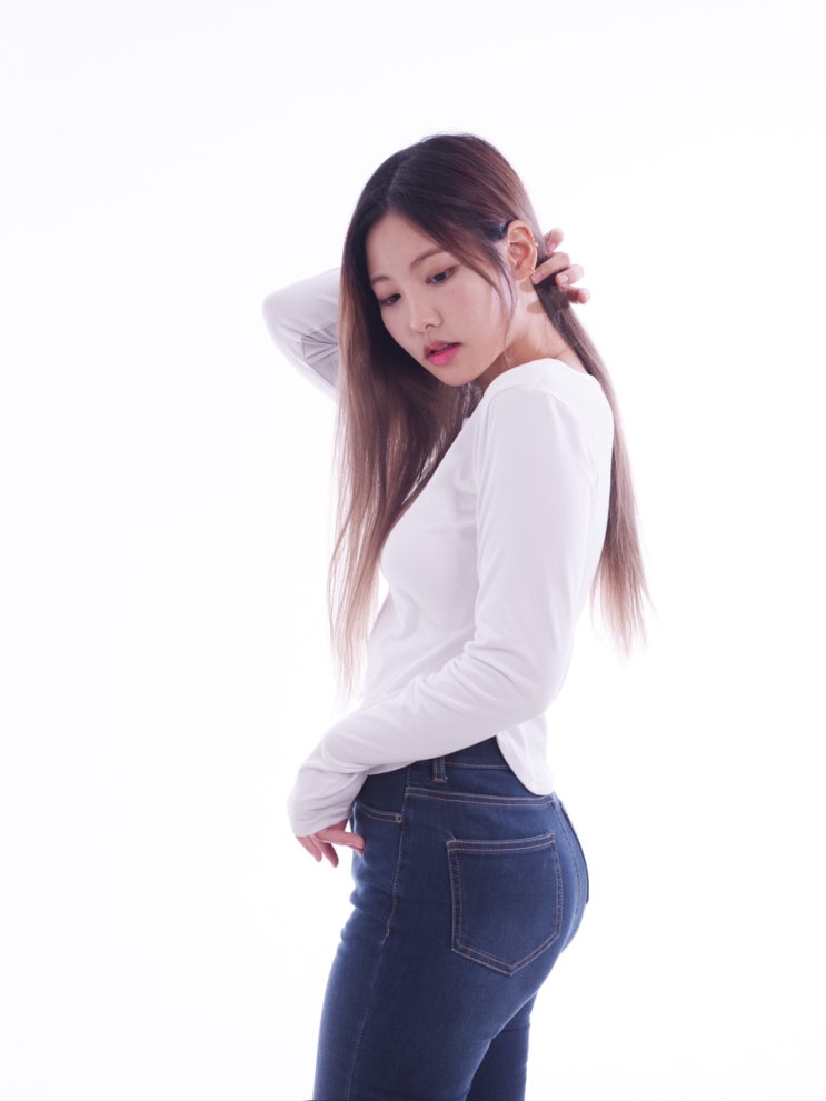 자연스러운 골반뽕 청바지 피치핏 골반필러진 솔직후기