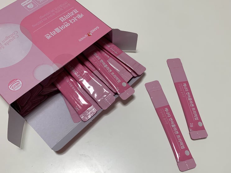 상아제약 "캐나다 연어콜라겐 프리미엄" 후기