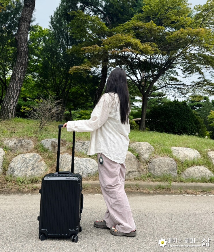 강민경캐리어 리드볼트 캐리어 20인치 블랙 추천 장점 단점
