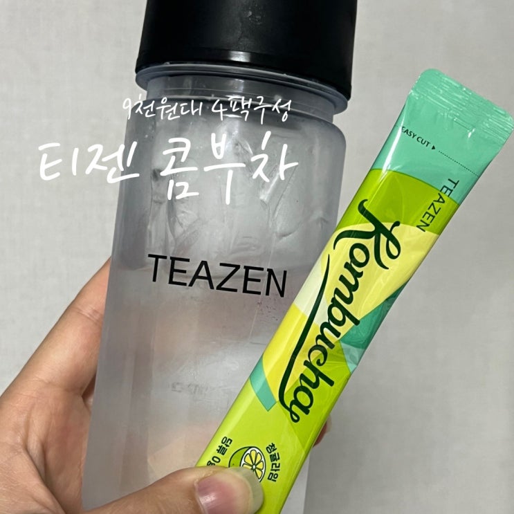 티젠 콤부차 매실맛 반해서 알리에서 4가지 맛 구매완료