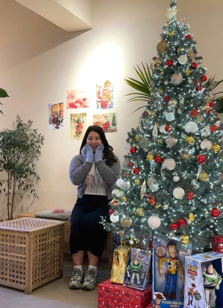 [얼모스트블루] 카카오선물하기 선물로 주기 너무 좋은 목도리장갑