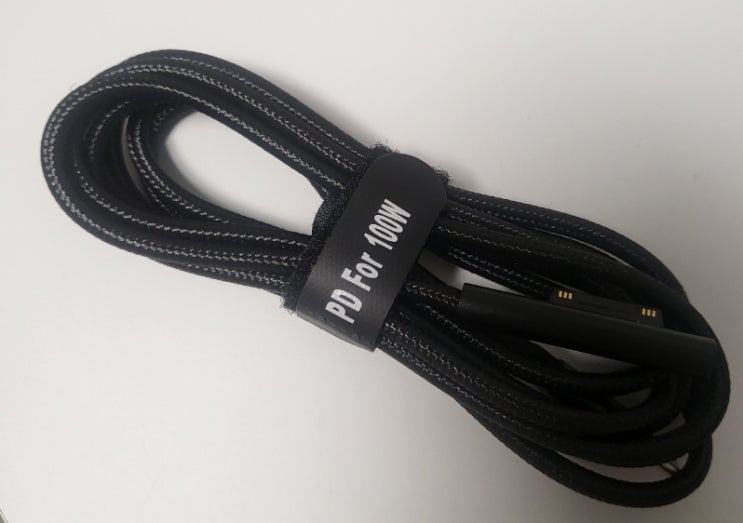 102W 마이크로소프트 USB C타입 서피스 충전 케이블 1.8m
