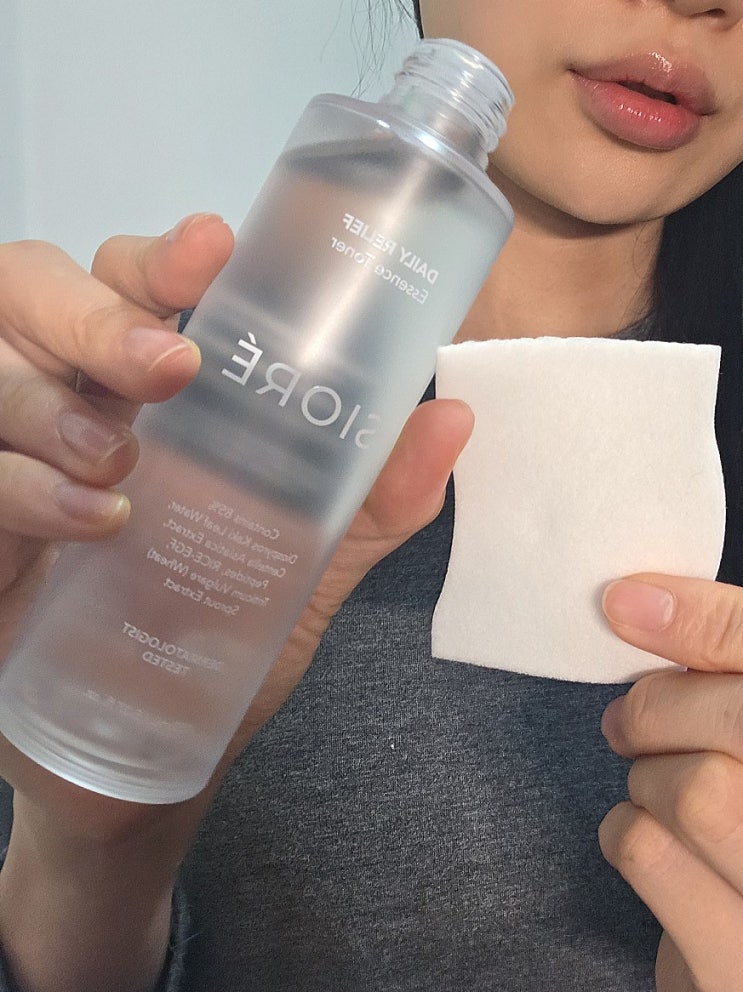 진정토너추천 '시오레 데일리 릴리프 에센스 토너'