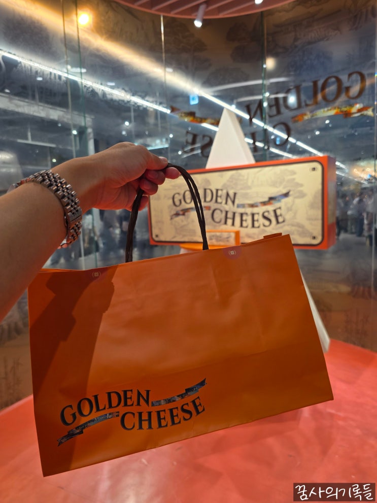 더현대서울 신규 팝업 스토어 l 골든치즈(Golden Cheese) 치즈케이크 후기
